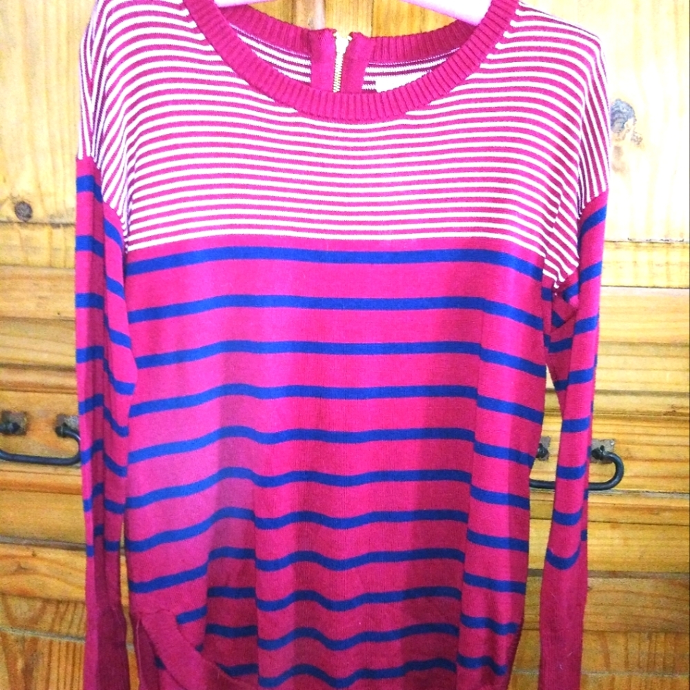 Crown & Ivy striped sweater